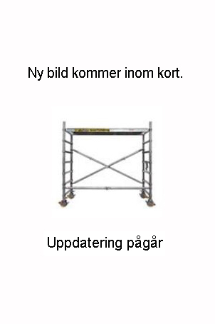 Byggställning 7 m Alufase rullställning modell 400 Smal