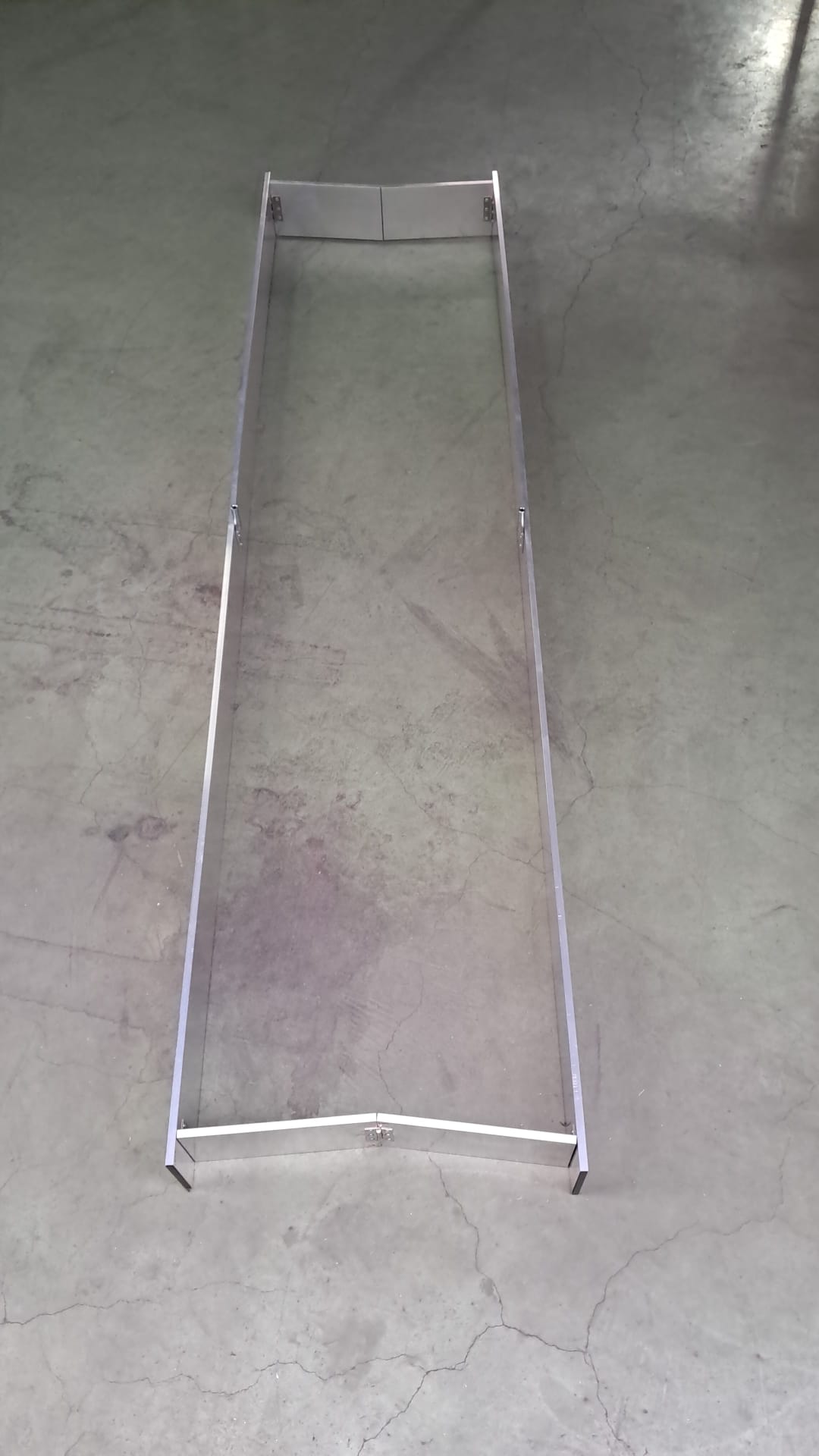 Sparklist aluminium ihopfällbar 2,5 m smal